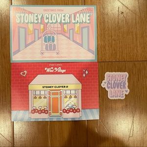 Stoney clover lane postcards and stickers brand new!